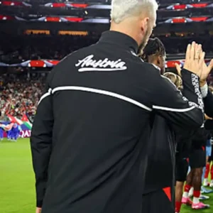 FIFA 2026 World Cup Puma Austria KING Anthem Black Track Jacket