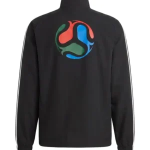 FIFA World Cup 2026 Adidas Black Host Full-Zip Track Jacket For Men and Women