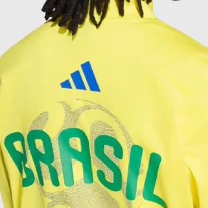 FIFA World Cup 2026 Brazil Yellow Track Jacket