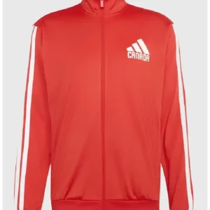 FIFA World Cup 2026 Canada Red Zip-Up Track Jacket