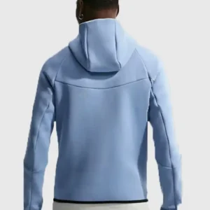 FIFA World Cup 2026 England Nike Tech Windrunner Zip-Up Blue Hoodie