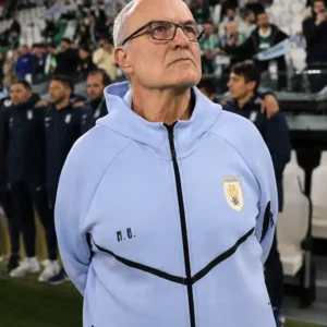 FIFA World Cup 2026 Team Uruguay Manager Marcelo Bielsa Blue Jacket
