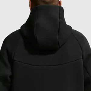 FIFA World Cup 2026 USA vs Paraguay Nike Black Tech WindrunnerZip-Up Hooded Jacket For Men and Women