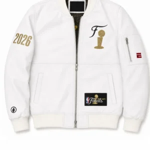 FISLL x ESPN NBA Finals Leather Jacket