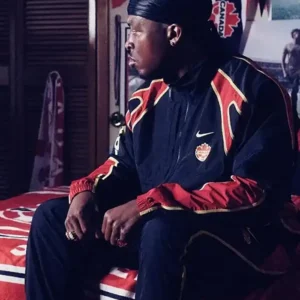 Fifa World Cup 2026 Canada National Team Nike x NOCTA Black and Red Track Jacket