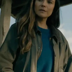 From S04 Tabitha Matthews Waxed Jacket