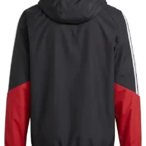 Germany National Team FIFA World Cup 2026 Adidas Hooded Black Jacket For Men and Women