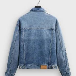 Get Messi Kith Adidas Football Blue Denim Jacket Men and Women