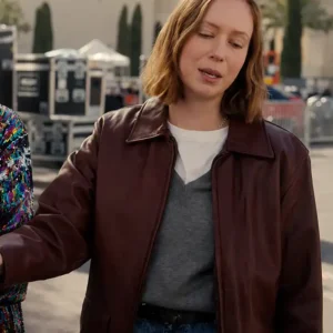 Hacks S05 Ava Daniels Leather Jacket