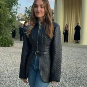Hermès FallWinter 2026 Olivia Cooke Jacket