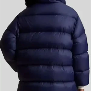 Hoda Kotb Today 2026 Team USA Puffer Blue Jacket