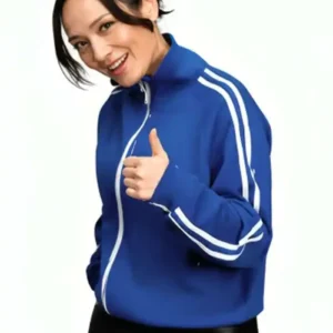 I Want Your Sex Apple Blue Track Jacket