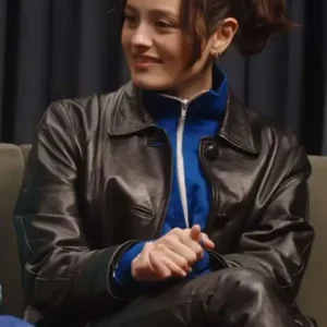 I Want Your Sex LA Times Chase Sui Wonders Black Leather Jacket