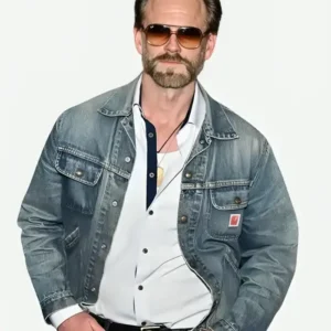 I Will Find You Premiere Eric Johnson Denim Jacket