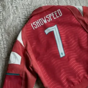 IShowSpeed Portugal Red Custom Jacket