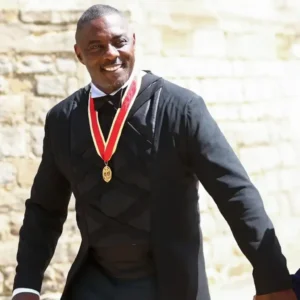 Idris Elba Windsor Castle Ceremony Eve of Winston 2026 Black Tailcoat