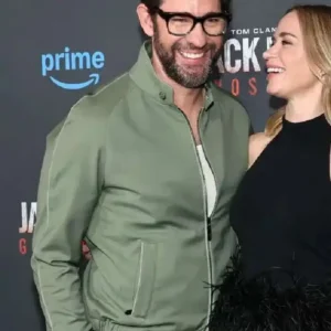 Jack Ryan Ghost War Premiere New York City 2026 Green Jacket