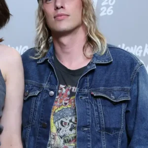 Jamie Campbell HongKong Comic Con 2026 Blue Denim Jacket
