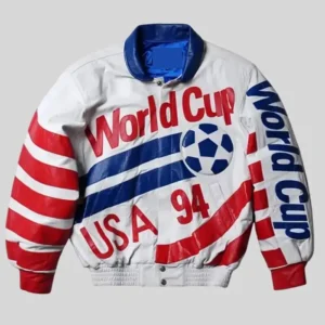Jeff Hamilton USA World Cup Leather Jacket