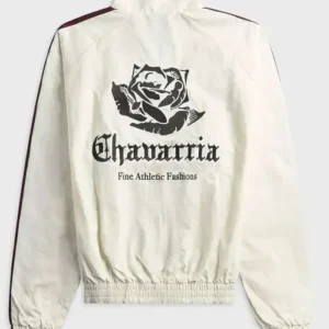 Jessica Alba Inglewood 2026 Afterparty White Track Jacket For Men and Women