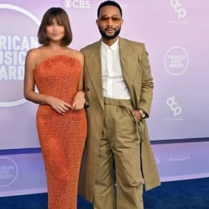 John Legend American Music Awards 2026 Trench Coat