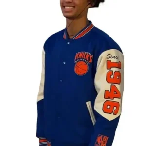 Knicks Victory Parade 2026 Egypt Dean Varsity Jacket