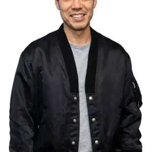 Leviticus 2026 Adrian Chiarella Black Bomber Jacket
