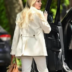 Lindsay Lohan Count Me Lies Lindsay Lohan Violet Lockhart White Blazer For Women