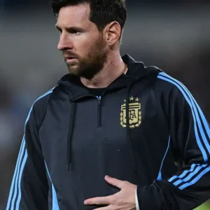 Lionel Messi FIFA World Cup 2026 Black Hooded Jacket