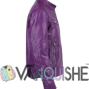 Mens Cafe Racer Multiple Colors Biker Leather Jacket on Sale