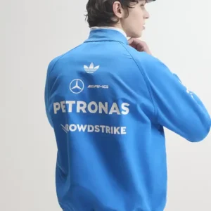 Mercedes AMG Petronas Formula 1 Team Wonder Driver Blue Jacket For Men and Women