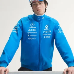 Mercedes Formula 1 Team Blue Jacket