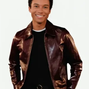 Michael 2026 Premiere Jaafar Jackson Brown Jacket