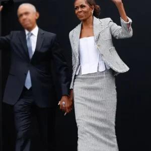 Michelle Obama 2026 Presidential Center Dedication Ceremony Blazer Jacket