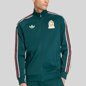 Miguel Layun FIFA World Cup 2026 Adidas Mexico Green Full-Zip Track Jacket