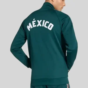 Miguel Layun FIFA World Cup 2026 Adidas Mexico Green Full-Zip Track Jacket For Men and Women