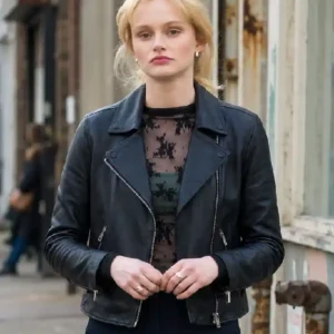 Mint S01 Emma Laird Leather Jacket