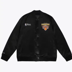 New York Knicks 2026 NBA Finals Champions Black Jacket