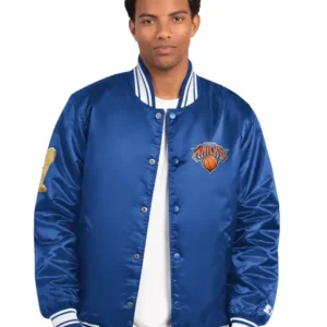 New York Knicks Starter 2026 NBA Finals Blue Jacket