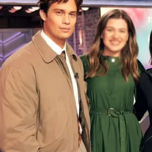 Nicholas Galitzine The Kelly Clarkson Show 2026 Brown Jacket For Men and Women