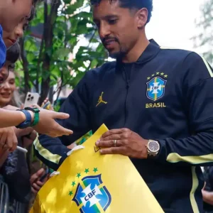 Nike x Jordan World Cup 2026 Brazil National Team Navy Blue Jacket