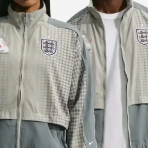 Nike x Palace England 2026 World Cup Grey Track Jacket For Men and Women