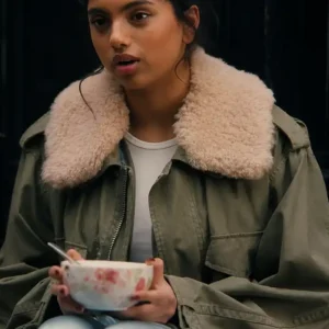 Not Suitable For Work Avantika Vandanapu Green Jacket