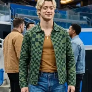 Off Campus S01 Stephen Kalyn Green Printed Jacket