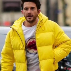Paris Fashion Week Jonathan Bailey Puffer Jacket