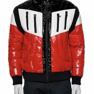 Playboi Carti Manchester Performing 2026 Tricolor Quilted Puffer Jacket For Men and Women
