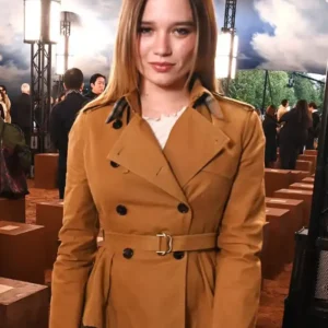 Rain Spencer London Fashion Week 2026 Brown Cotton Jacket
