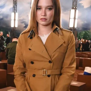 Rain Spencer London Fashion Week 2026 Brown Cotton Jacket For Women