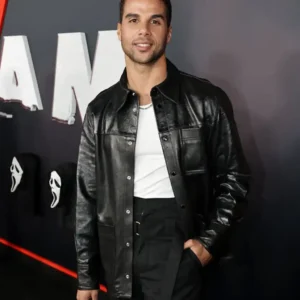 Scream 7 Premiere Mason Gooding Leather Jacket