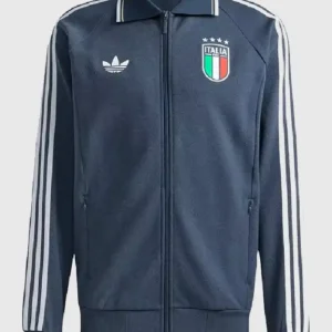 Shop Adidas FIFA World Cup 2026 Italy Anthem Navy Blue Jacket For Men and Women
